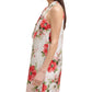 Vince Camuto Women's Floral Print Shift Dress Pink Size 6
