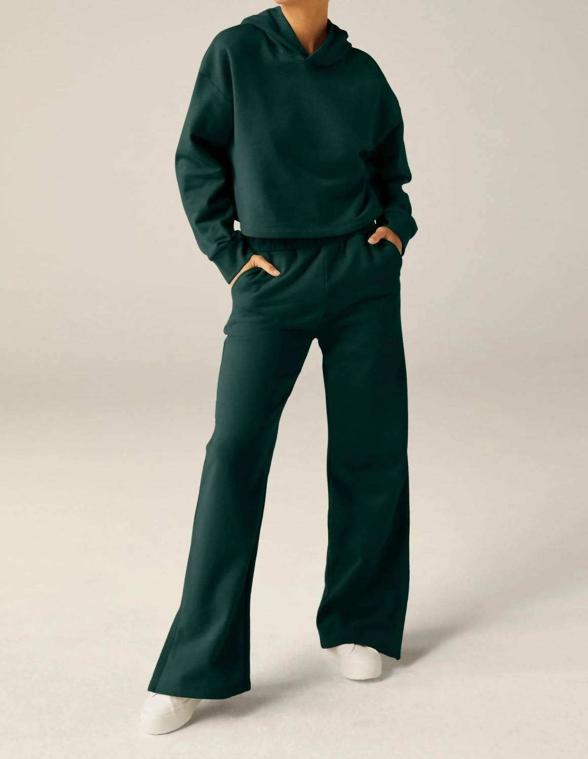 Beyond Yoga - Happiness Cropped Hoodie