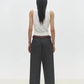 Cordera - Checkered Cotton & Cashmere Waistcoat