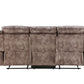 Zubaida Two Tone 3 Piece Recliner Living Room Set
