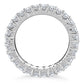14k White Gold Common Prong Round Diamond Eternity Ring