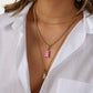 Crystal Haze - DOUBLE ROPE CHAIN NECKLACE