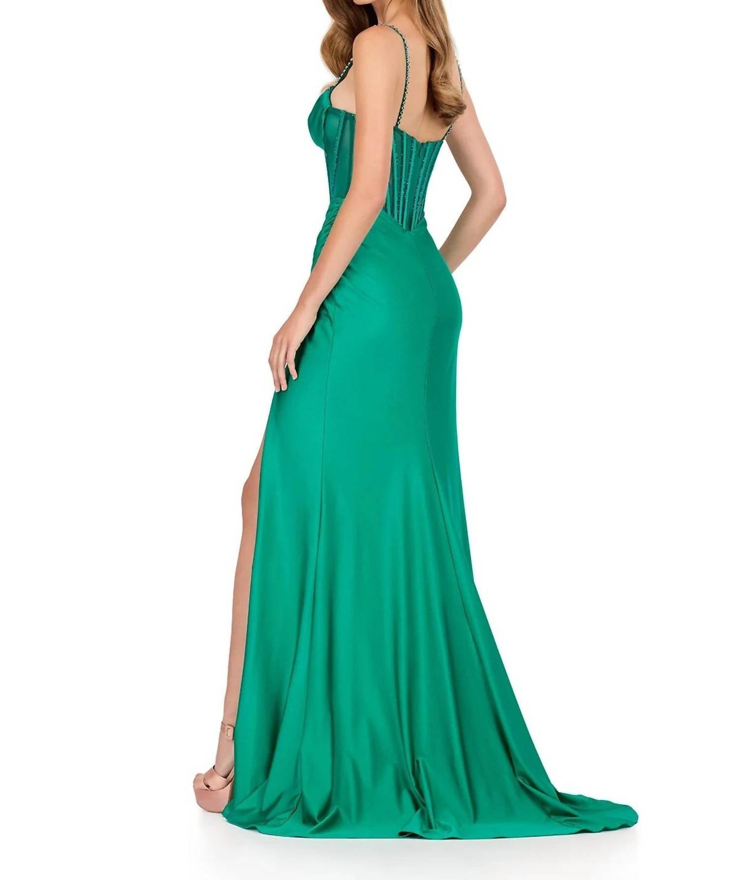 Ashleylauren - Elegant Jersey Gown