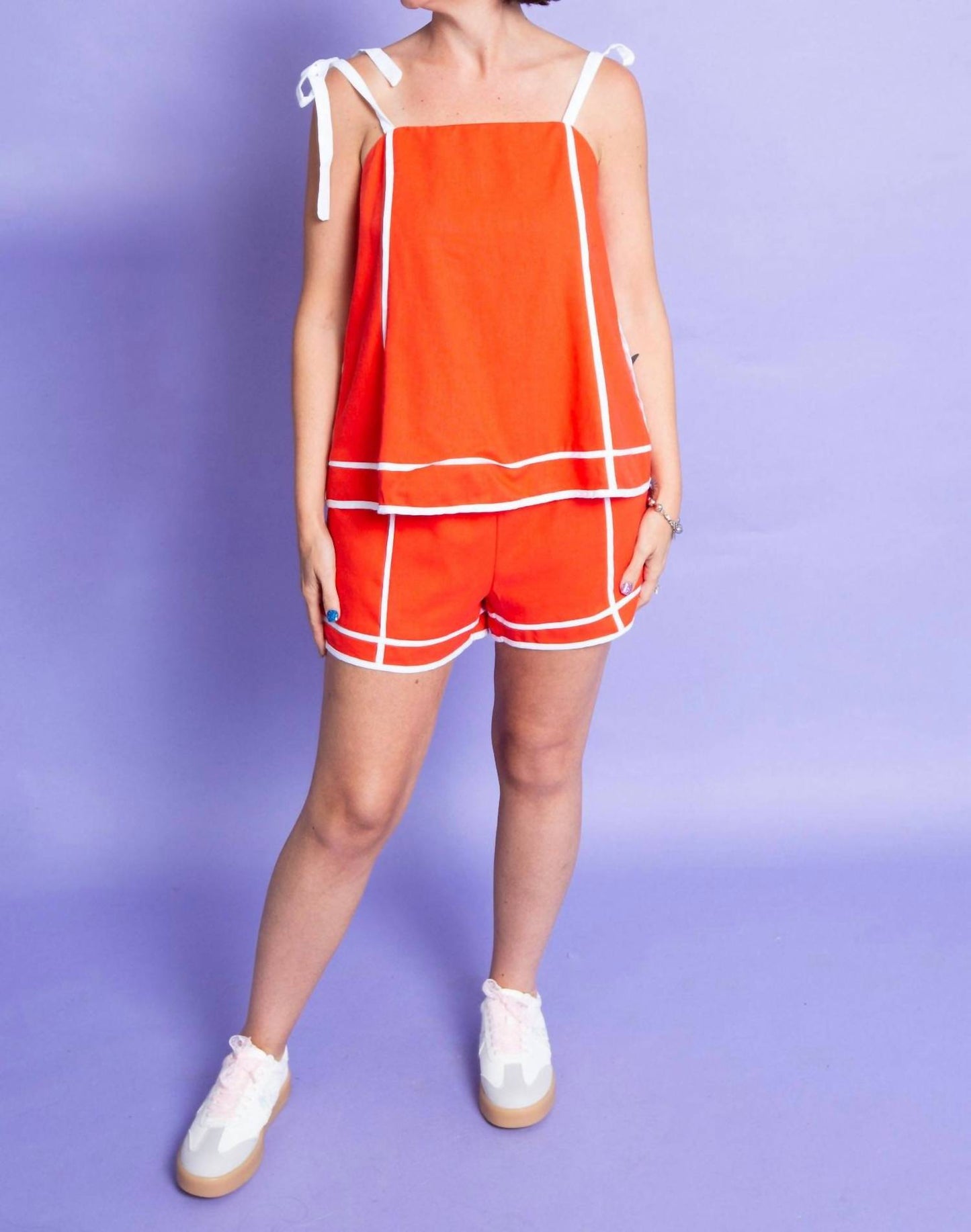 &Merci - Sleeveless Top & Short Set
