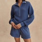 Varley - Morwenna Half Zip Knit Top