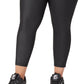 Fila Women's Night Out Leather Look 7/8 Training Leggings Black Size 1X