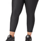 Fila Women's Night Out Leather Look 7/8 Training Leggings Black Size 3X