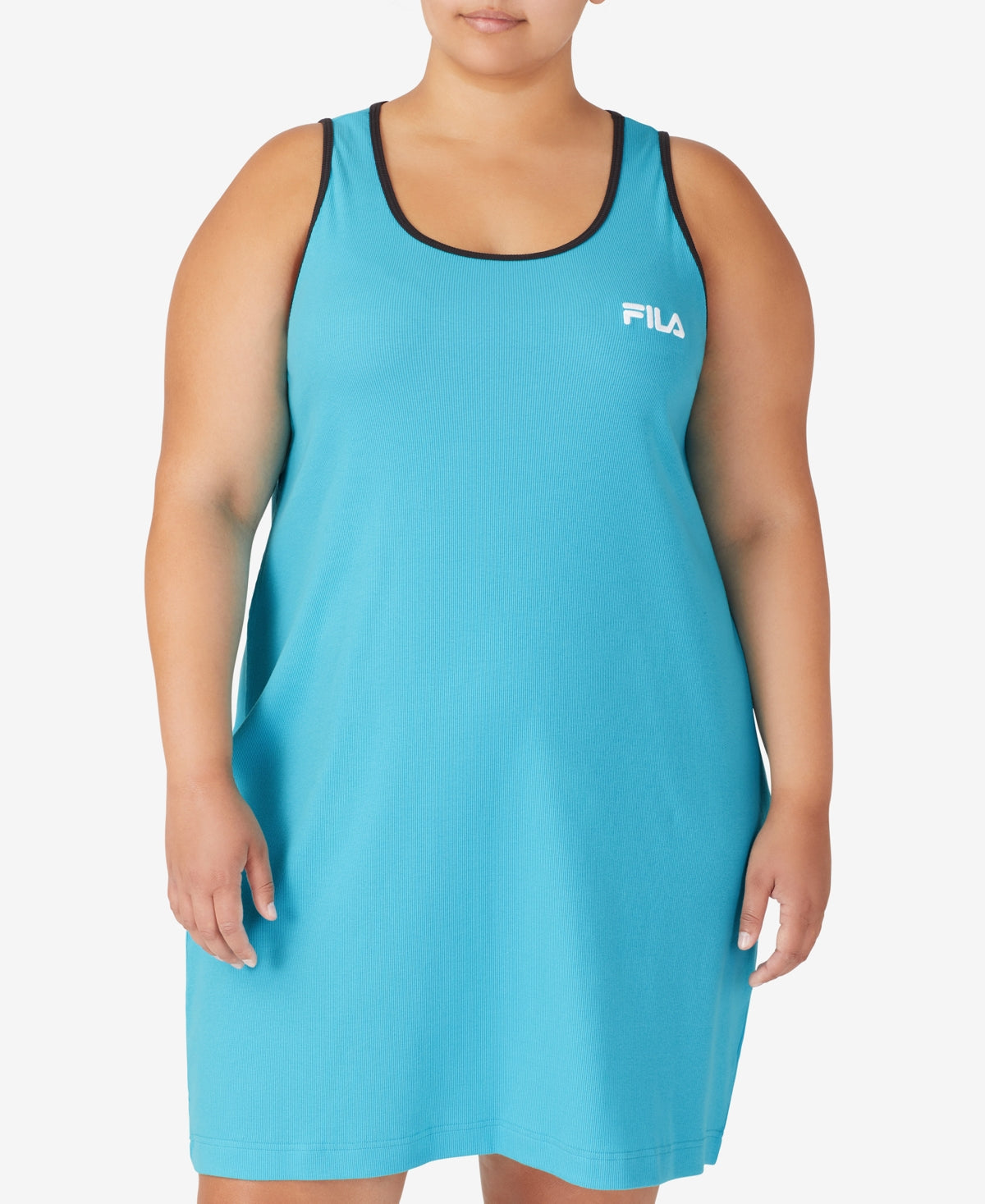 Fila Women's Logo Tank Dress Blue Size 3X