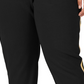 Fila Women's Clover Mid Rise Drawstring Jogger Black Size 2X