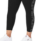 Fila Women's Logo 7/8 Leggings Black Size 2X