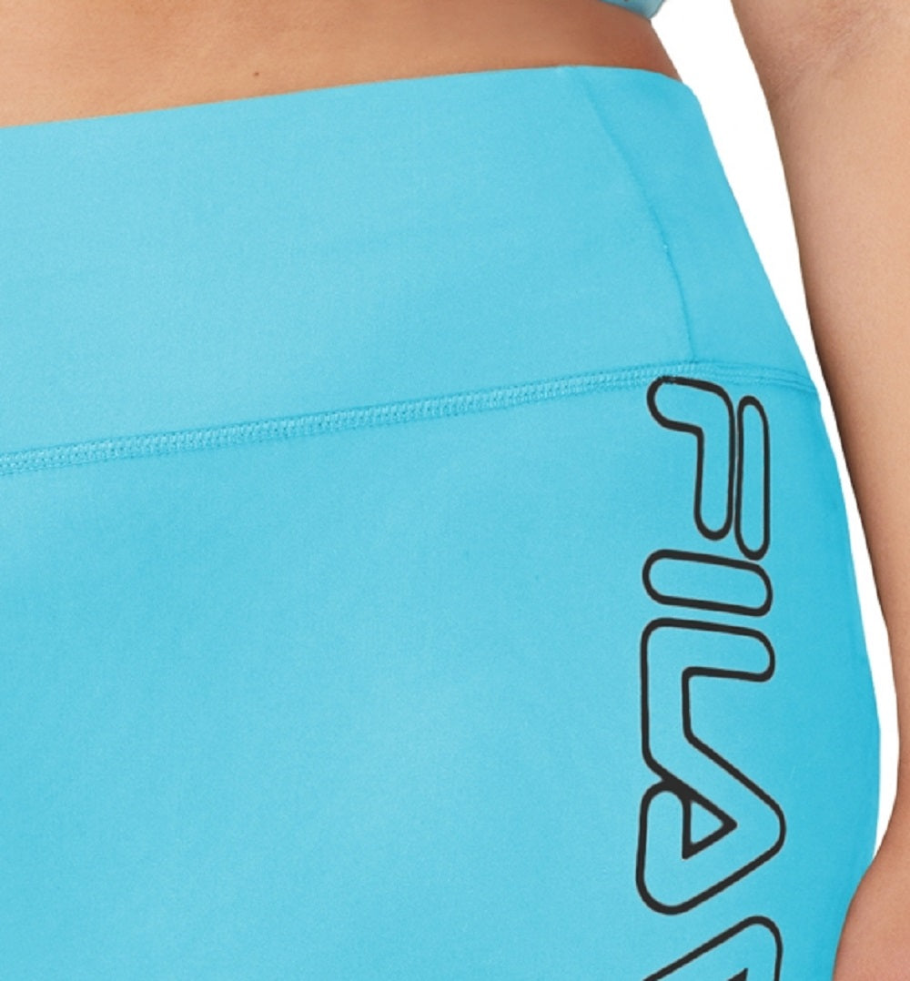 Fila Women's Logo Bike Shorts Blue Size 2X