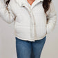 Wishlist - Padded Sherpa Collar Jacket