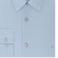 Calvin Klein Men's Slim Fit Stretch Flex Collar Dress Shirt Blue Size 15.5X34-35