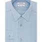 Calvin Klein Men's Slim Fit Stretch Flex Collar Dress Shirt Blue Size 15.5X34-35