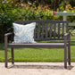 Farmhouse Style Loja Bench Indoor / Outdoor