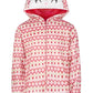 Max & Olivia Big Girl's Holiday Reindeer Shirt Red Size Medium