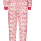 Max & Olivia Big Girl's Holiday Reindeer Shirt Red Size Medium