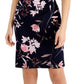 Connected Women's Popover Sheath Dress Blue Size 8Petite
