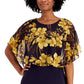 Connected Women's Popover Sheath Dress Yellow Size 10Petite