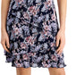 Connected Women's Pleated Printed Tiered Sheath Dress Pink Size 6