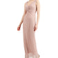 Connected Women's Pleated Twist Front Dress Pink Size 10