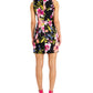 Connected Women's Floral Sheath Dress Pink Size 10Petite