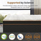 Home 10" Flexpedic Luxury Memory Foam & Pocket Spring Mattress