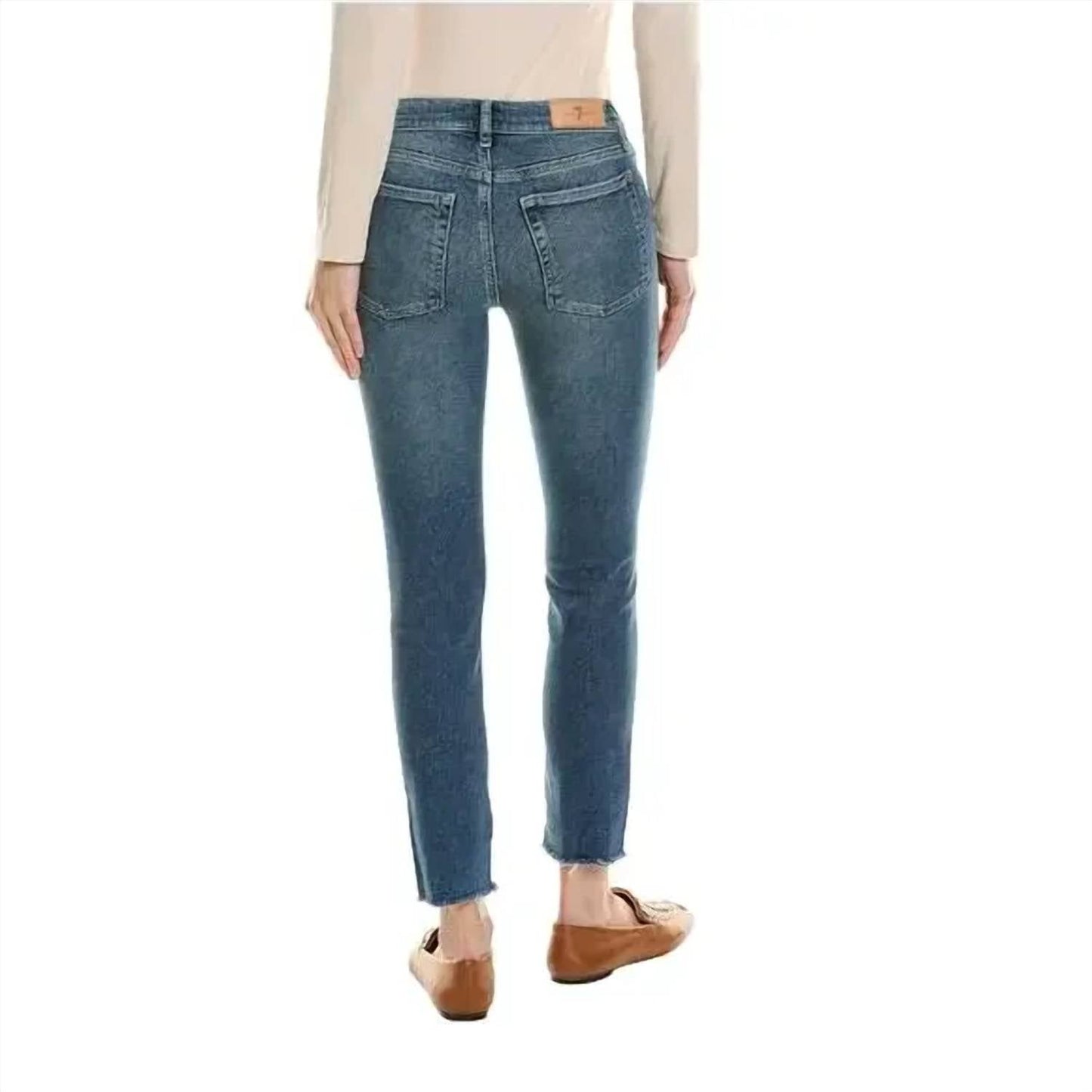 7 For All Mankind - Roxanne Ankle Slim Cigarette Jeans