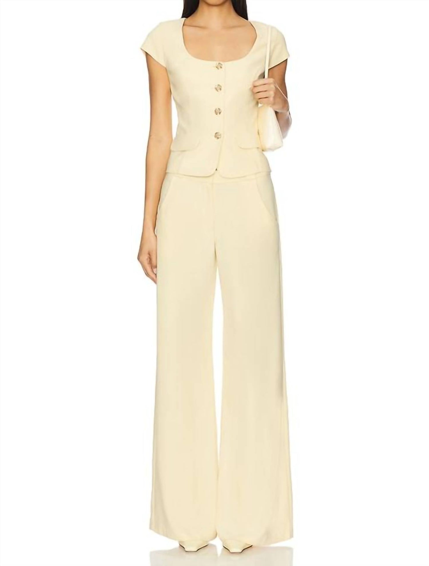 Amanda Uprichard - Saddler Wide Leg Pants