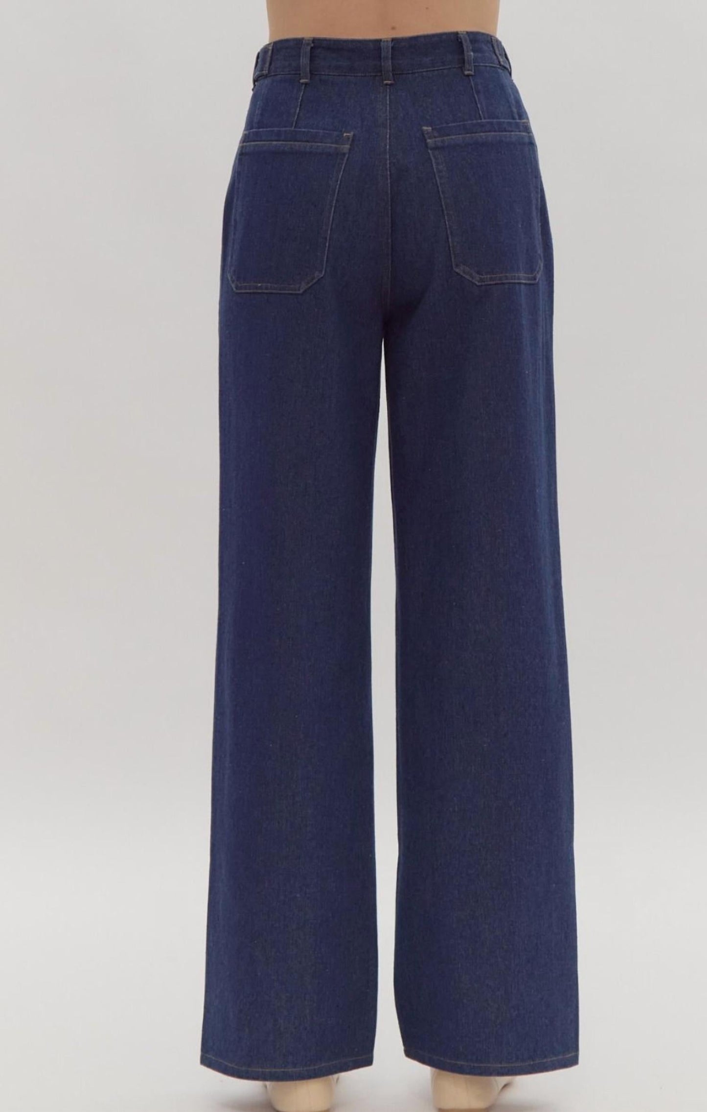 Entro - Highway to Heaven High Waisted Denim Pants