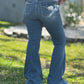 Judy Blue - Double The Fun Flare Jeans