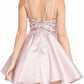 Alyce Paris - Floral Mini Dress