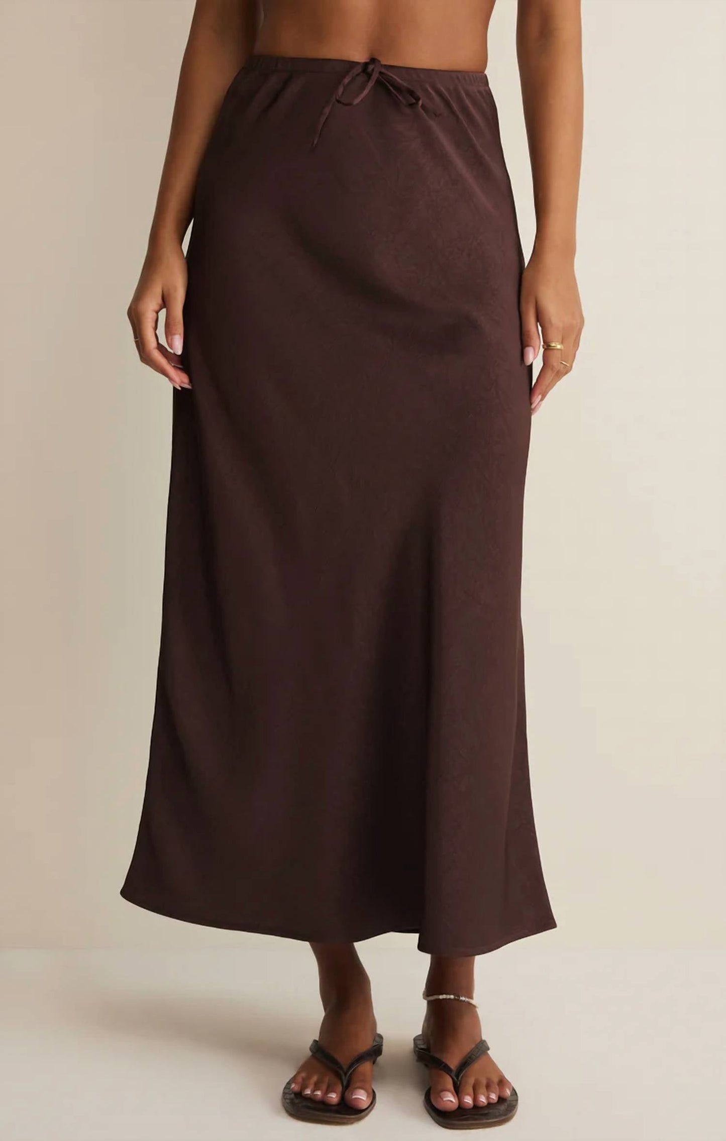 Z Supply - Viva Satin Midi Skirt