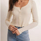 Z Supply - Ciana Cropped Waffle Top