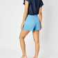 Judy Blue - Mid-rise Garment Dyed Frayed Hem Shorts