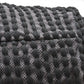 River Handcrafted Cylindrical Pouf in Water Resistant Fabric
