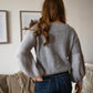 Aakaa - 3/4 Balloon Sleeve Sweater