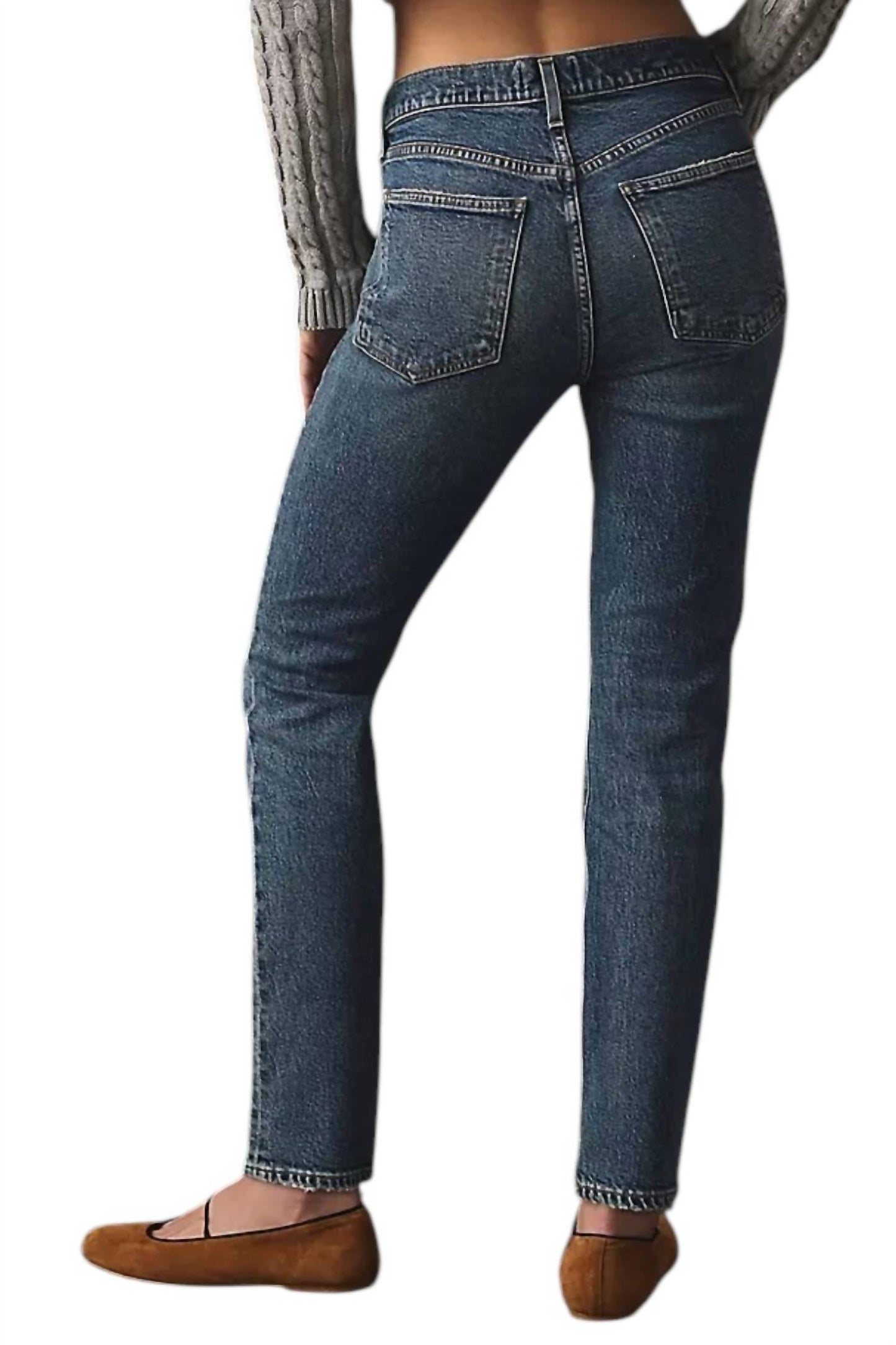 Agolde - Willow Mid Rise Crop Jeans