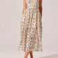 Astr - Wedelia Floral Bustier Midi Dress