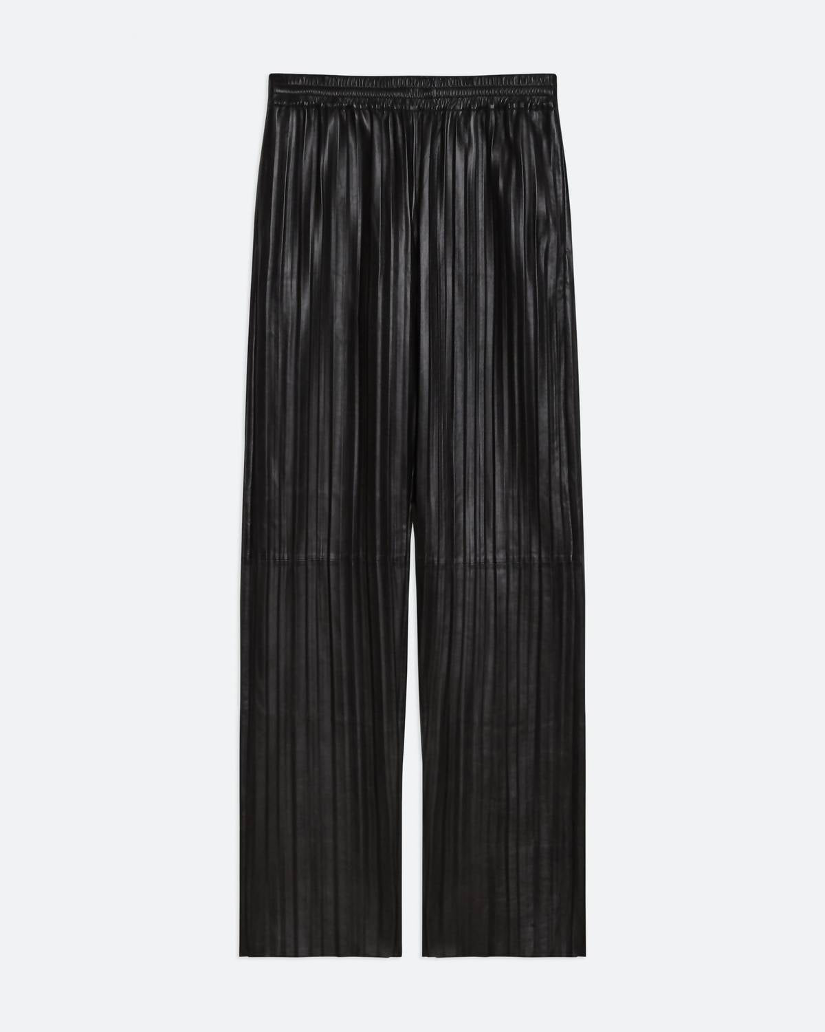 Helmut Lang - Pleated Leather Car Trouser