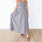 Aureum - Checkmate Corset Maxi Dress