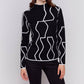 Charlie B - Reversible Mockneck Fitted Sweater