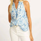 Caballero - Porcelain Deco Hollie Halter Top