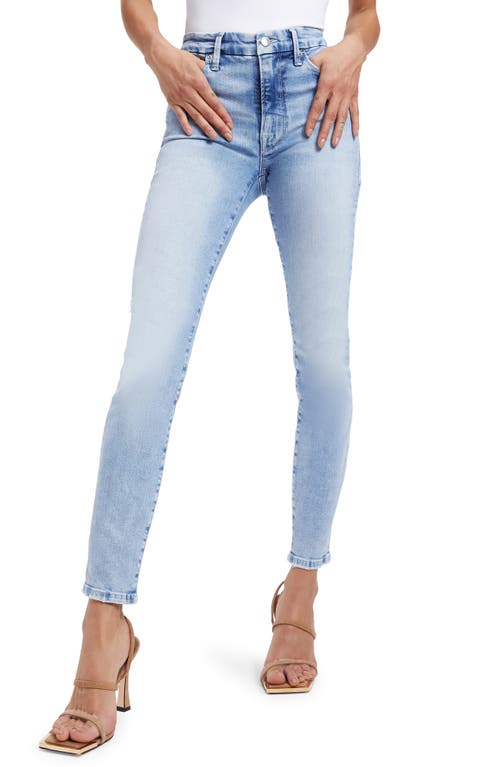Good American Good Legs Skinny Jeans in Indigo102 at Nordstrom