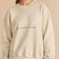 Akalia - Ria Heavy Cotton Crewneck Sweatshirt