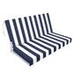 Outdoor Deep Seat Waterproof Replacement Patio Chair Cushions (Set of 2)