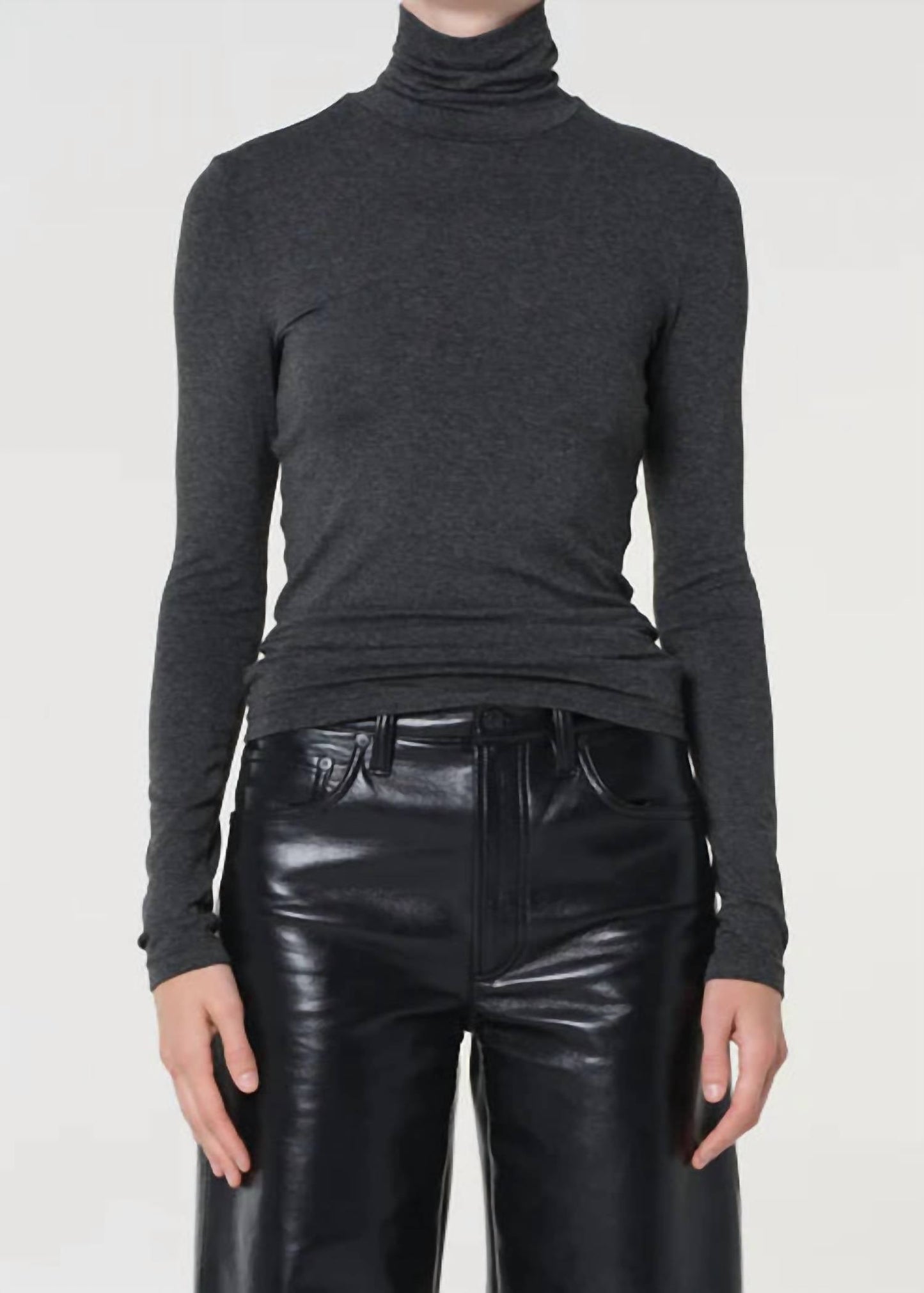 Agolde - Pascale Turtleneck Long Sleeve Tee
