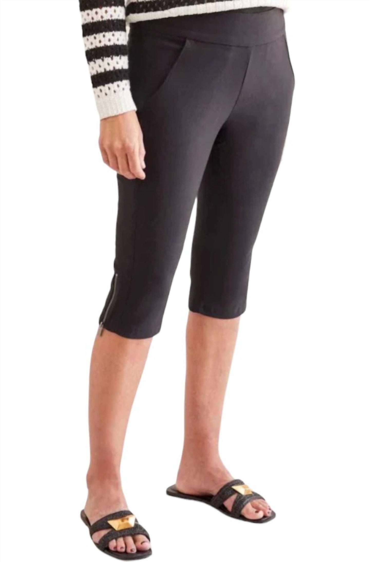 Tribal - Flatten It Pull On Capri Pants
