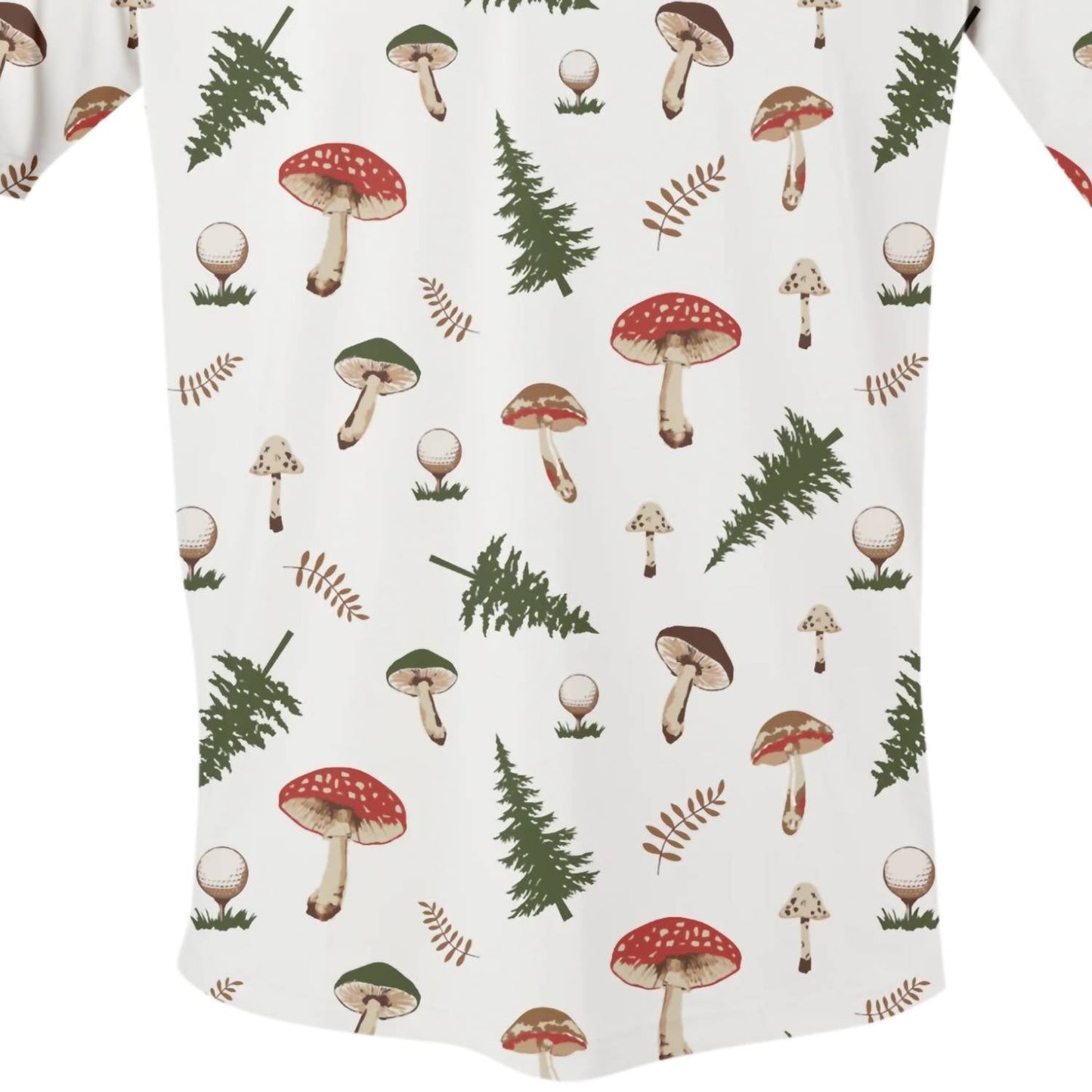 Swingjuice - Men's Golf Mushrooms Polo