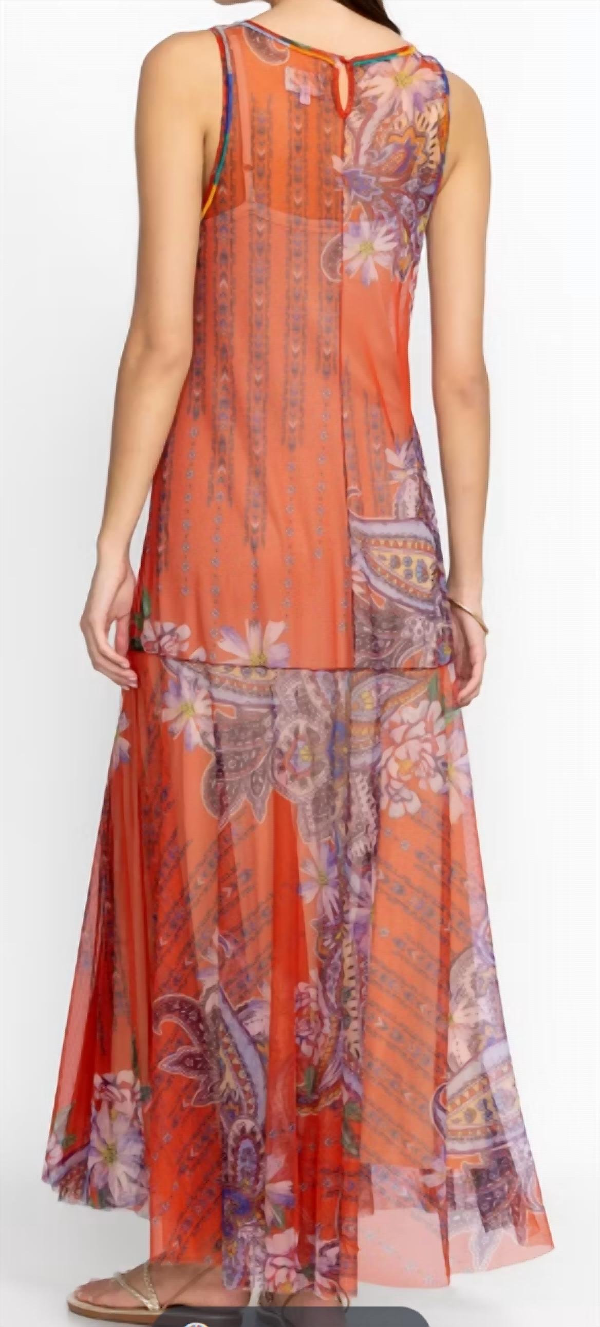 Johnny Was - Paisley Mesh Dress